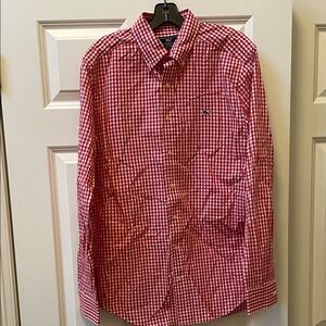 Men's Vineyard  Vines  Red Gingham Button-Down Shirt